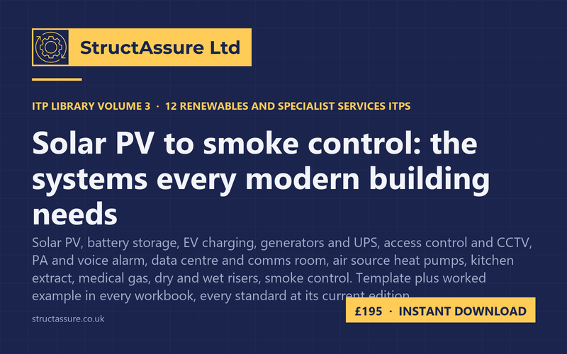 ITP Library Volume 3 &ndash; Renewables & Specialist Services cover
